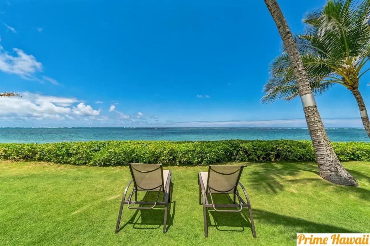Beautiful Beachfront Condo Laie Exterior foto