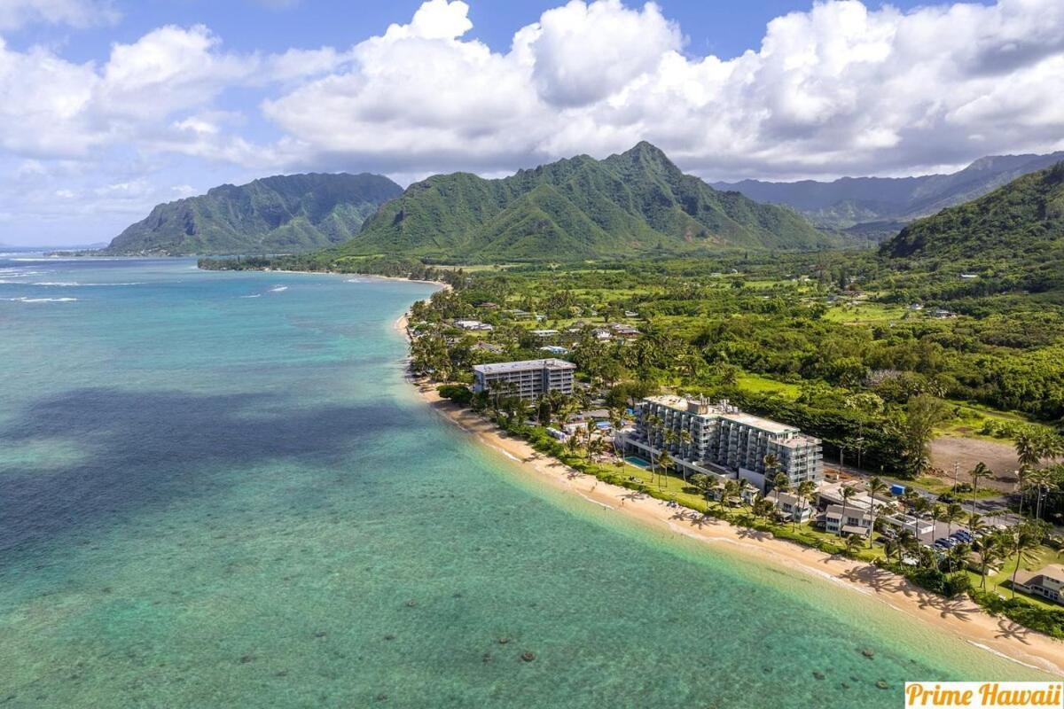 Beautiful Beachfront Condo Laie Exterior foto