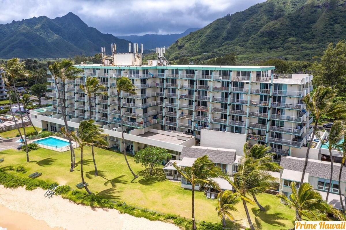 Beautiful Beachfront Condo Laie Exterior foto