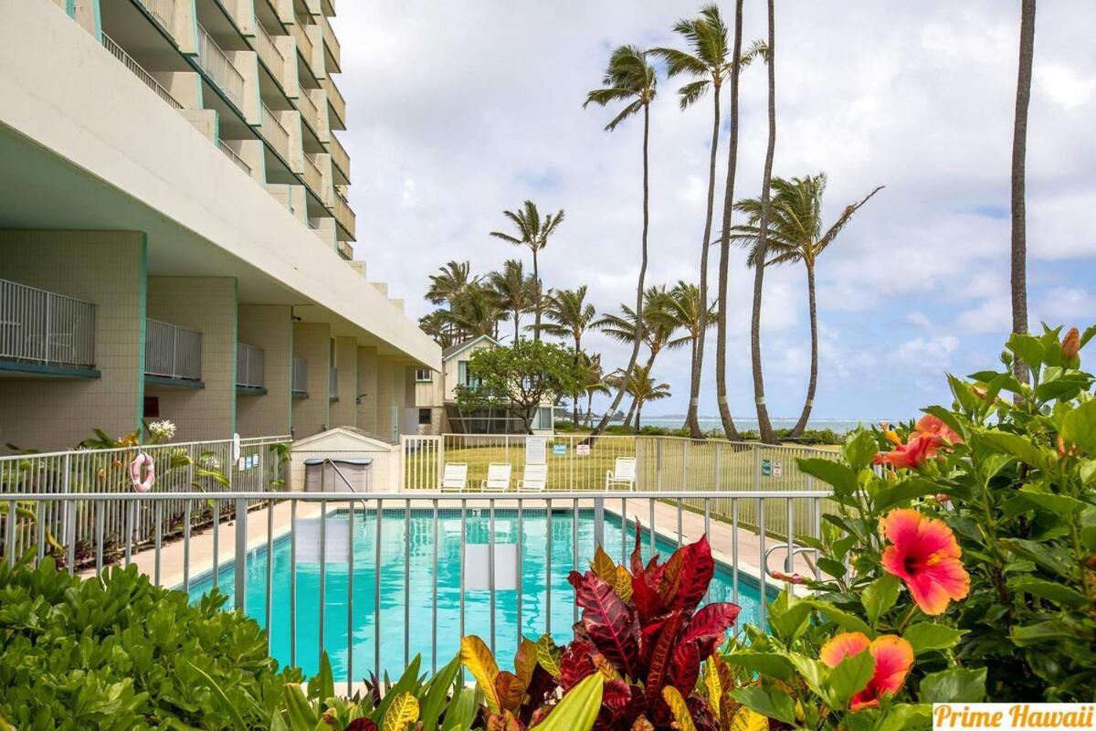 Beautiful Beachfront Condo Laie Exterior foto