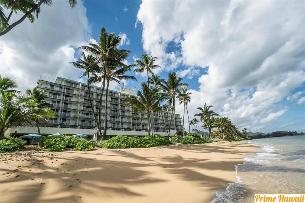 Beautiful Beachfront Condo Laie Exterior foto